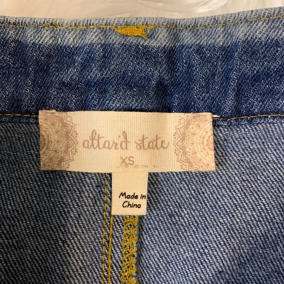 ALTAR’D STATE JEAN SKIRT - Picture 5 of 6